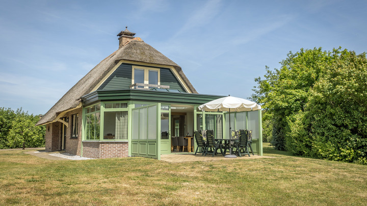 Villa het Buitenhof serre achtertuin